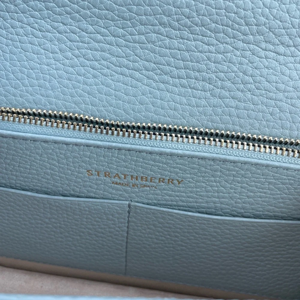 Strathberry Crescent  Croc-Embossed leather bag - Picture 11 of 11
